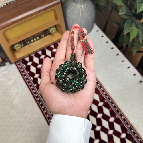 سبحة زعفرانية كركوشة Z026