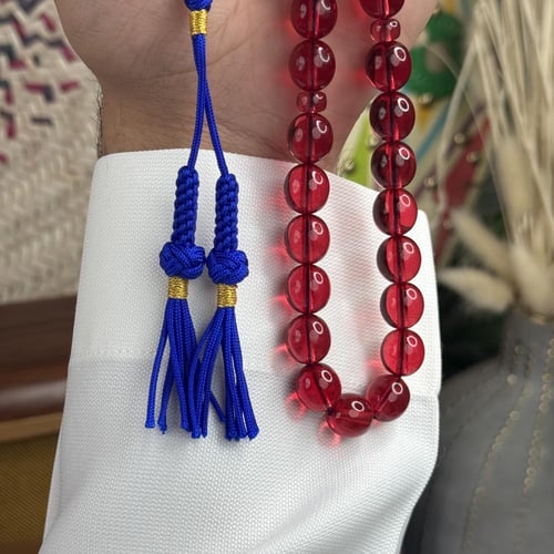 سبحة زعفرانية كركوشة Z021