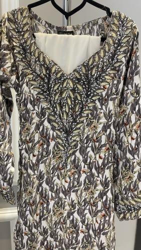 مخور حرير مع ربطات وشيله L