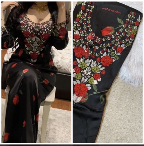 قماش مخور حرير ايطالي اصلي