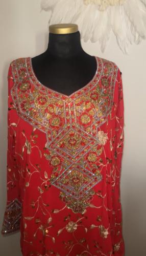 مخور شيفون تطريز مقاسL