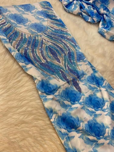 قماش مخور حرير ايطالي