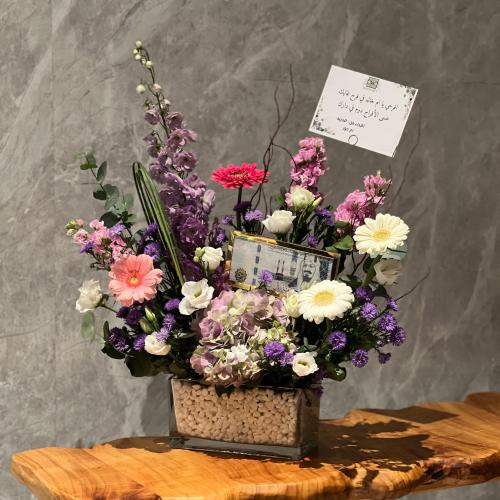 تنسيق فازه ورد