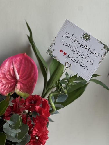 فازه البامبمو باللون الاحمر ️