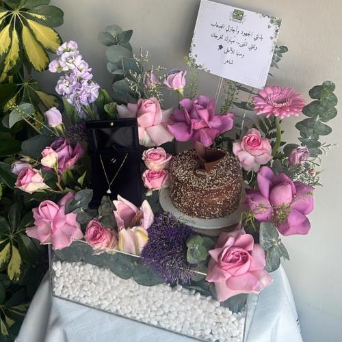 تنسيق اكريلك -جاناش مع ذهب