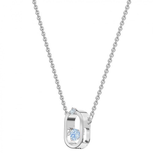 عقد سوارفسكي North طلاء فضي