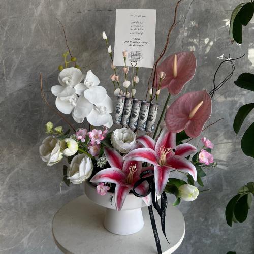 تنسيق فازه ورد انيق