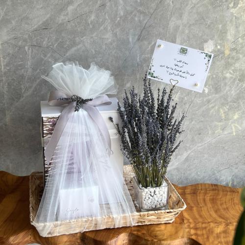 تنسيق فازه لاڤندر جميـل