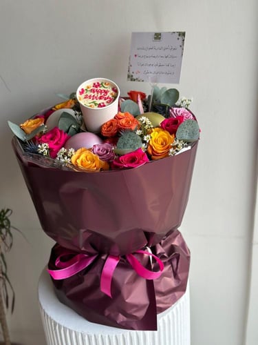 باقه عرض " الشهر " مع الكب كيك