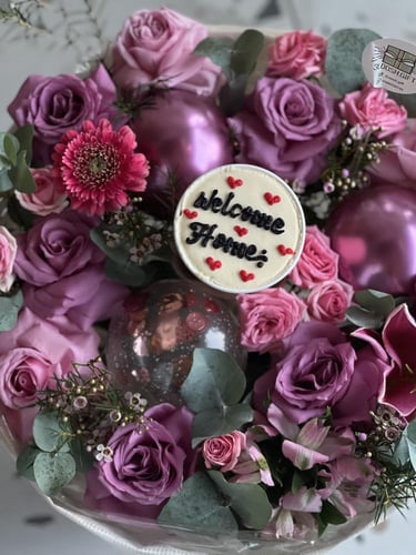 باقه عرض " الشهر " مع الكب كيك