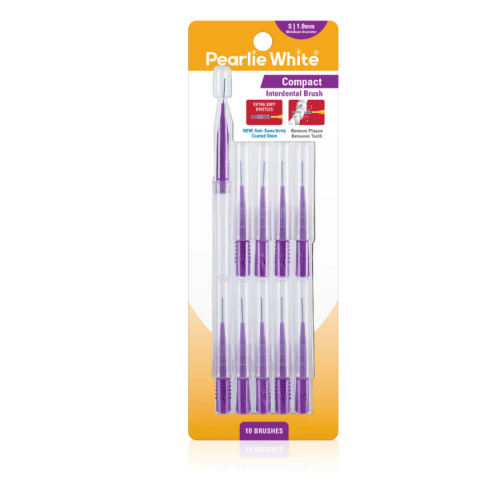 Compact Interdental Brushes - Pack of 10s S (1.0mm...