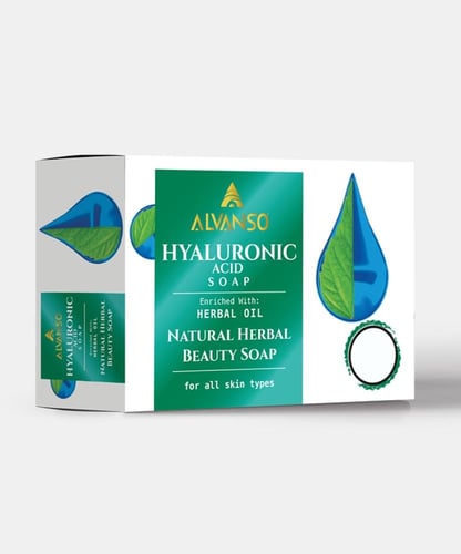 صابون حمض الهيالورينك من ألفانسو ALVANSO HYALURONI...