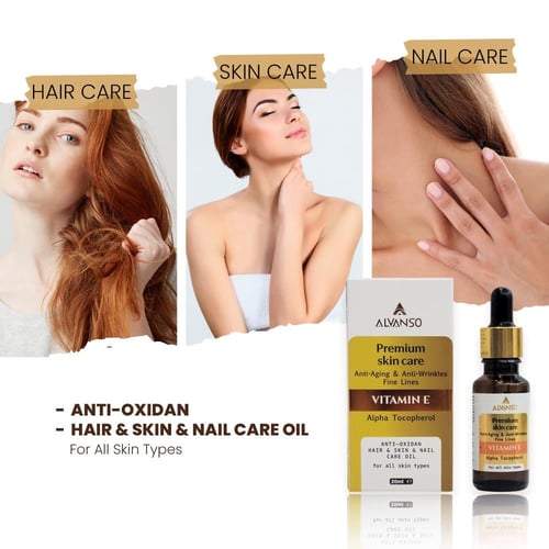 سيروم فيتامين ه مضاد للشيخوخة والتجاعيد من ألفانسو...