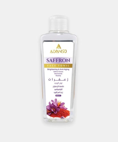 تونر الوجه بالزعفران من ألفانسو ALVANSO SAFFRON FA...
