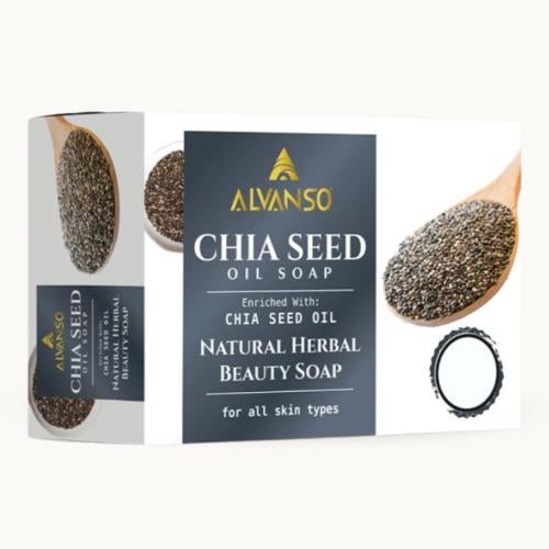صابون الشيا من ألفانسو ALVANSO CHIA SEED OIL SOAP...