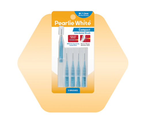 Compact Interdental Brushes - Pack of 5s M 1.2mm ف...