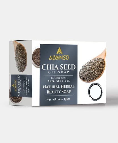 صابون الشيا من ألفانسو ALVANSO CHIA SEED OIL SOAP...