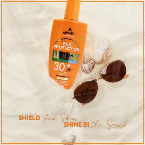 لوشن حماية من الشمس للجسم والوجه من ألفانسو ALVANS...