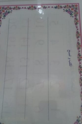 سبورة اكتب وامسح للتعليم