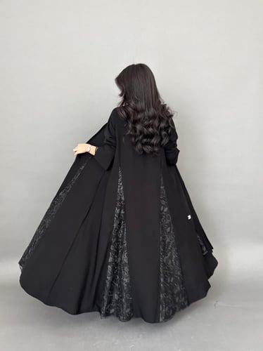 عباية أكمام دانتيل ( 704 )
