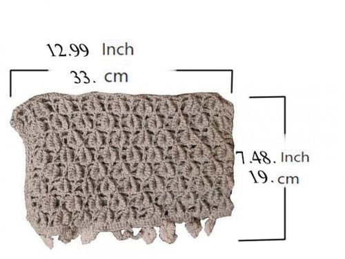 نصف غطاء وسادة رمادي