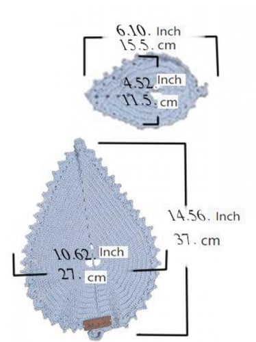 طقم قاعدة اكواب (كوستر )ازرق
