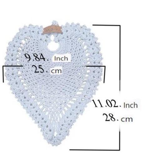 طقم قاعدة اكواب (كوستر )ازرق