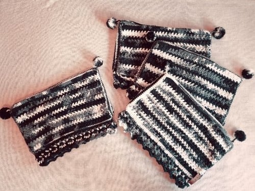 طقم بطانية +غلاف وسادة+ غلاف مناديل