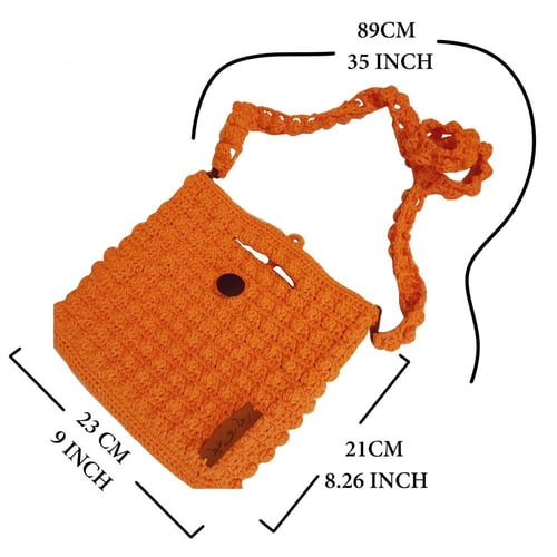 حقيبة برتقالية