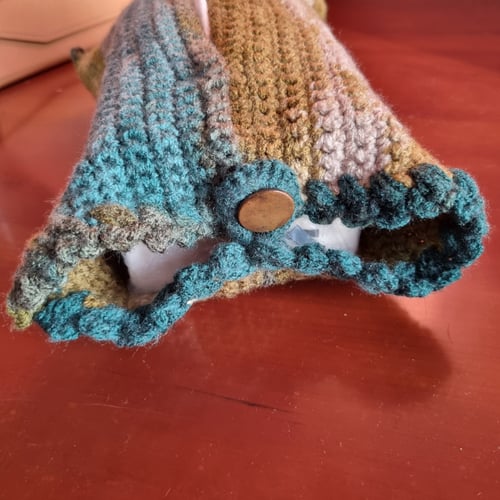 غلاف مناديل اخضر جانجا