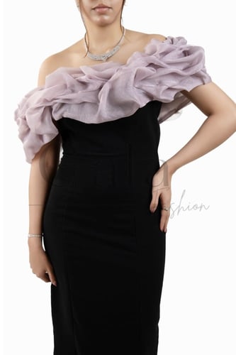 فستان ميدي ناعم