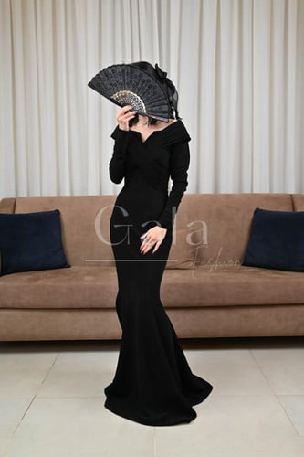 فستان اوف شولدر مستر اكمام