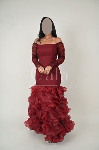 فستان توب ماسك فخم