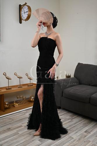 فستان سهرة طويل فخم