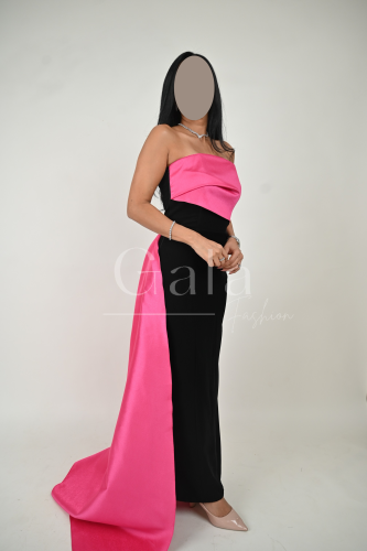 فستان توب بذيل