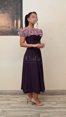 فستان اوف شولدر ميدي