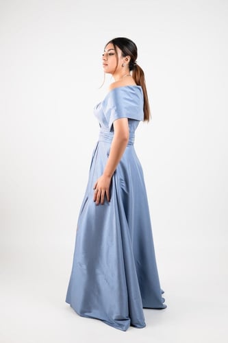 فستان كلوش اوف شولدر