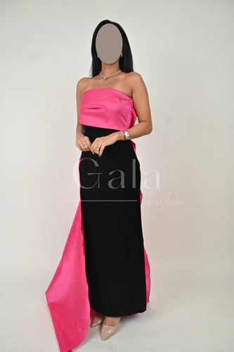 فستان توب بذيل