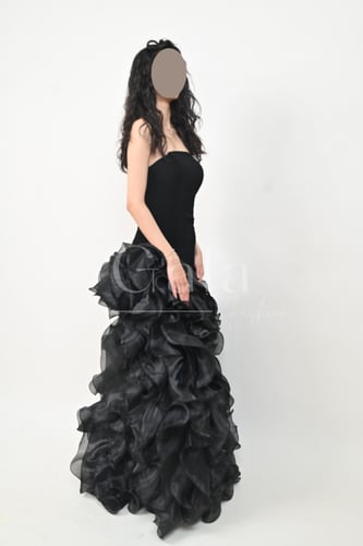 فستان توب ماسك فخم