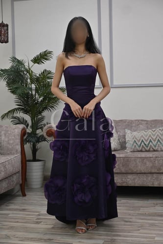 فستان توب بورود كبيره