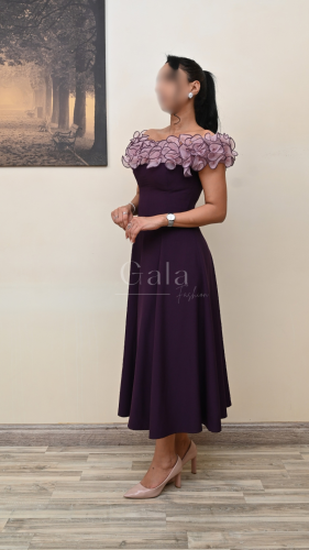 فستان اوف شولدر ميدي