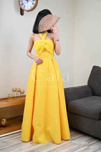 فستان توب كلوش طويل