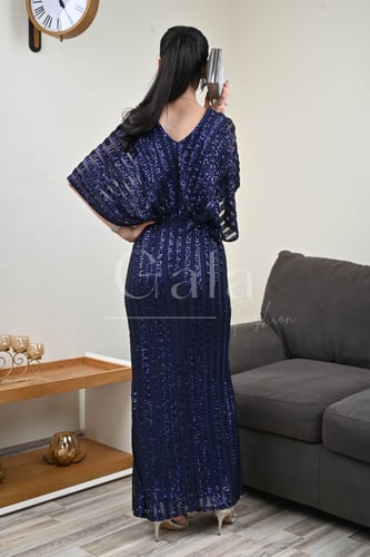 فستان ترتر طويل ساتر