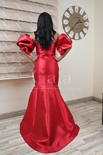 فستان تفته اوف شولدر ماسك