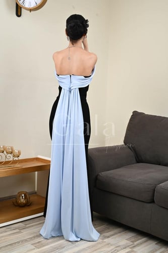 فستان سهرة طويل فخم