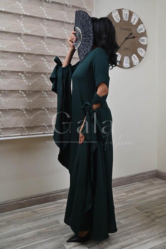 جلابيه بأكمام مفتوحه طويله