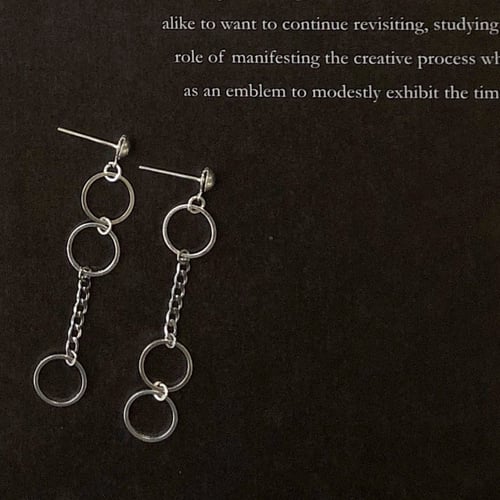 كارما كولكشن. حلق كارما فضي. | Silver karma earrin...