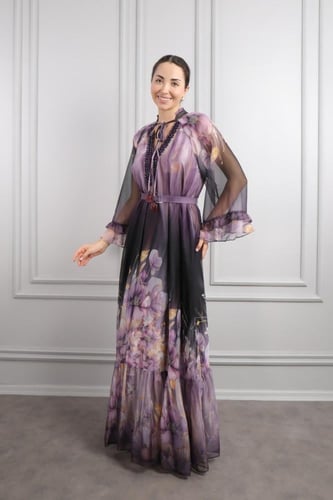 فستان همس البنفسج