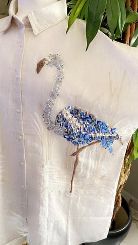 بلوزة فلامنجو