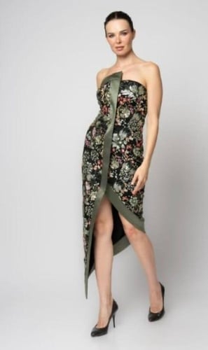 فستان أناقة الزهور